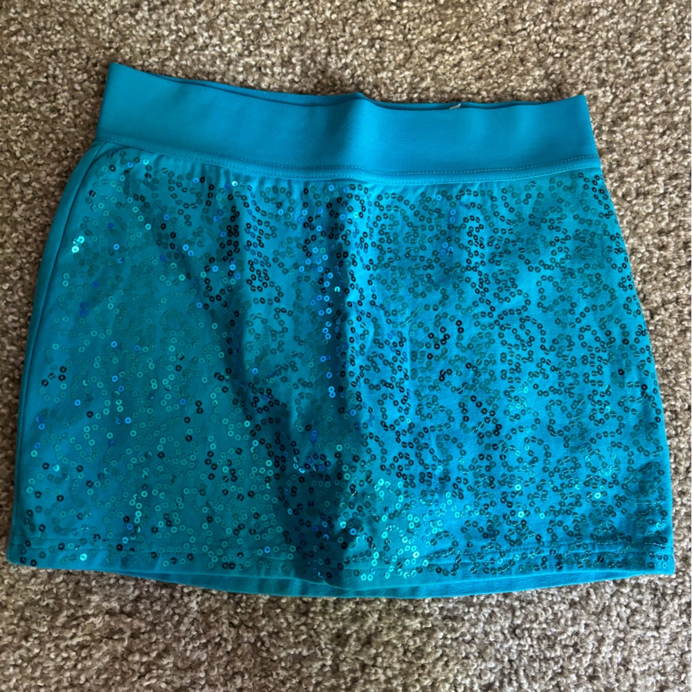 Justice Blue Skirt